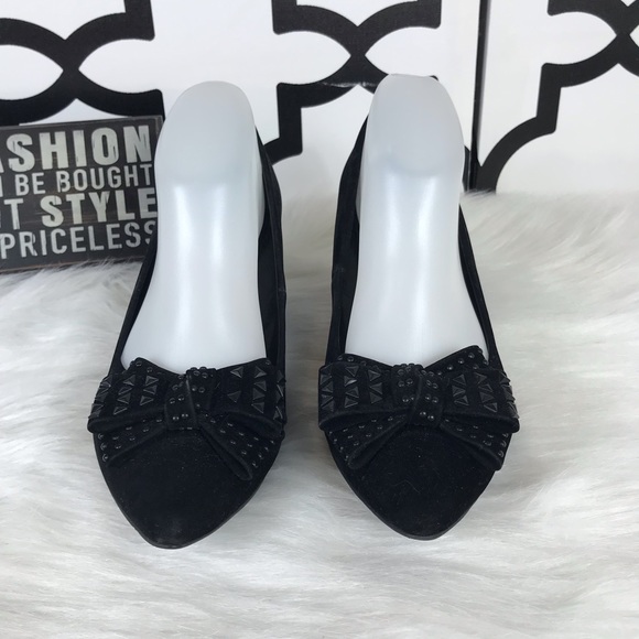 BCBGeneration Black Wedges - Picture 2 of 8